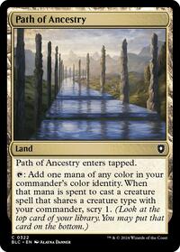 Path of Ancestry (322) - Commander: Bloomburrow