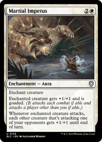 Martial Impetus (108) - Commander: Bloomburrow