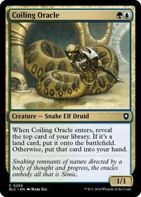 Coiling Oracle (250) - Commander: Bloomburrow