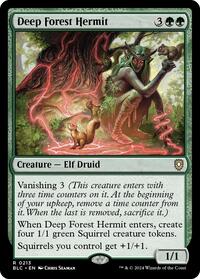 Deep Forest Hermit (213) - Commander: Bloomburrow