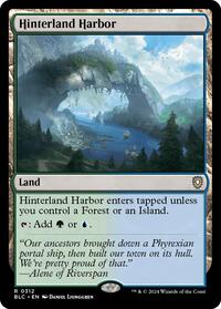 Hinterland Harbor (312) - Commander: Bloomburrow
