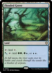 Flooded Grove (304) - Commander: Bloomburrow