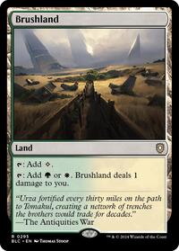 Brushland (295) - Commander: Bloomburrow