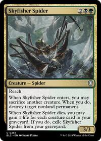 Skyfisher Spider (261) - Commander: Bloomburrow
