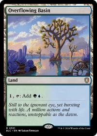 Overflowing Basin (321) - Commander: Bloomburrow