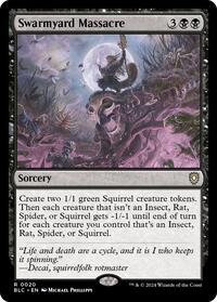 Swarmyard Massacre (20) - Commander: Bloomburrow