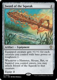 Sword of the Squeak (40) - Commander: Bloomburrow