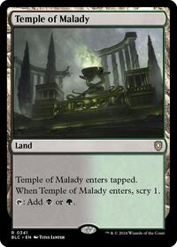 Temple of Malady (341) - Commander: Bloomburrow