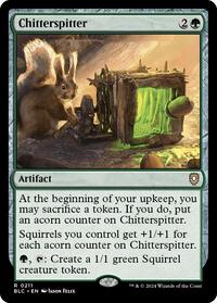 Chitterspitter (211) - Commander: Bloomburrow