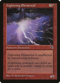 Lightning Elemental (186) - Tempest