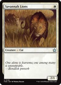 Savannah Lions (146) - Foundations