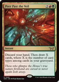 Peer Past the Veil (226) - Duskmourn: House of Horror