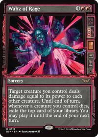 Waltz of Rage Showcase (318) - Duskmourn: House of Horror