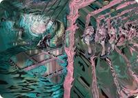 Mirror Room Fractured Realm Art Card (36) - Art Series: Duskmourn: House of Horror
