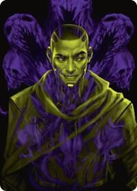 Kaito Bane of Nightmares Art Card (42) - Art Series: Duskmourn: House of Horror