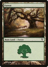 Forest 244 (244) - Avacyn Restored