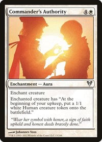 Commanders Authority (13) - Avacyn Restored