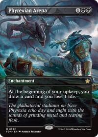 Phyrexian Arena Borderless (322) - Foundations