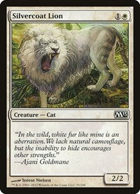 Silvercoat Lion (35) - Magic 2013 (M13)