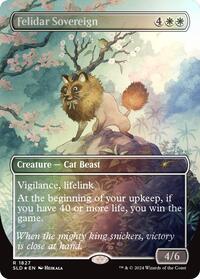 Felidar Sovereign 1827 Rainbow Foil (1827) - Secret Lair Drop Series