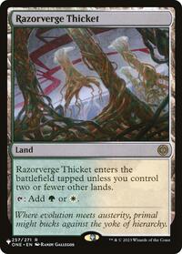 Razorverge Thicket (257/271) - The List Reprints