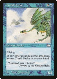 Timid Drake (54) - Weatherlight