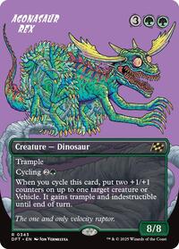 Agonasaur Rex Borderless (343) - Aetherdrift
