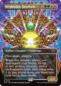 Brightglass Gearhulk Borderless (348) - Aetherdrift
