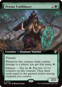 Peema Trailblazer Extended Art (30) - Commander: Aetherdrift