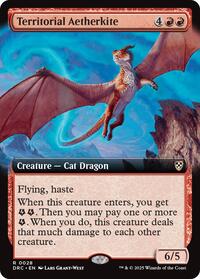Territorial Aetherkite Extended Art (28) - Commander: Aetherdrift