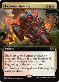 Explosive Getaway Extended Art (390) - Aetherdrift