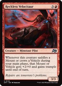 Reckless Velocitaur (144) - Aetherdrift