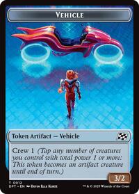 Vehicle Pilot Double Sided Token (12 // 1) - Aetherdrift