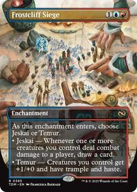 Frostcliff Siege Borderless (385) - Tarkir: Dragonstorm