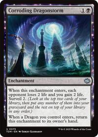 Corroding Dragonstorm (75) - Tarkir: Dragonstorm