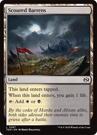 Scoured Barrens (267) - Tarkir: Dragonstorm