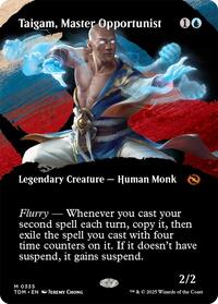 Taigam Master Opportunist Borderless (335) - Tarkir: Dragonstorm