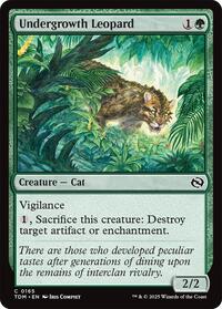Undergrowth Leopard (165) - Tarkir: Dragonstorm