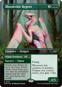 Bloomvine Regent Borderless (381) - Tarkir: Dragonstorm