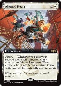 Aligned Heart Extended Art (52) - Commander: Tarkir: Dragonstorm