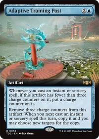 Adaptive Training Post Extended Art (58) - Commander: Tarkir: Dragonstorm