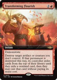 Transforming Flourish Extended Art (79) - Commander: Tarkir: Dragonstorm