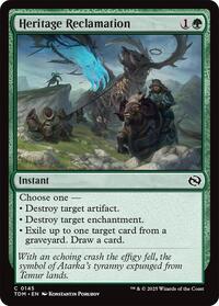 Heritage Reclamation (145) - Tarkir: Dragonstorm