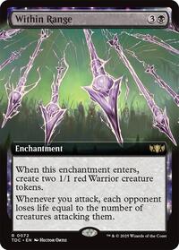 Within Range Extended Art (72) - Commander: Tarkir: Dragonstorm