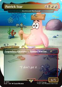 Patrick Star Barktooth Warbeard Rainbow Foil (1931) - Secret Lair Drop Series