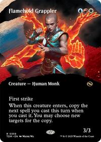 Flamehold Grappler Borderless (359) - Tarkir: Dragonstorm