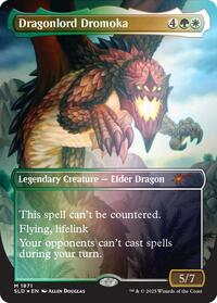 Dragonlord Dromoka Rainbow Foil (1971) - Secret Lair Drop Series