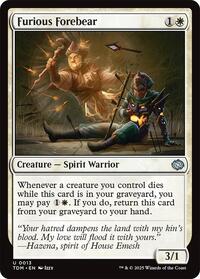 Furious Forebear (13) - Tarkir: Dragonstorm