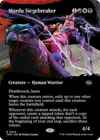 Mardu Siegebreaker Borderless (364) - Tarkir: Dragonstorm