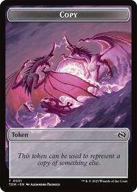 Copy Monk Double Sided Token (1 // 3) - Tarkir: Dragonstorm